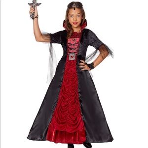 Victorian Vampiress Girl’s Halloween Costume